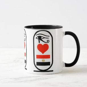 I Herz Ägypten Tasse