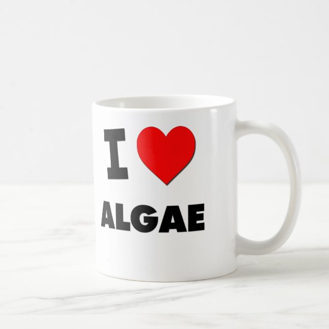 I Herz-Algen Kaffeetasse (Rechts)