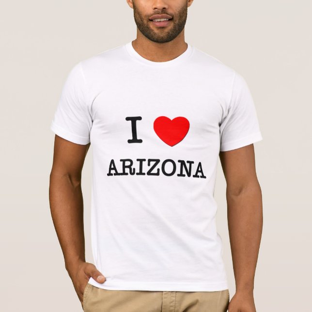I HERZ ARIZONA T-Shirt (Vorderseite)