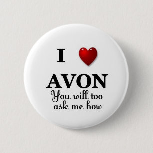 I Herz Avon fragen mich wie Button