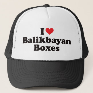 I Herz Balikbayan Kästen Truckerkappe