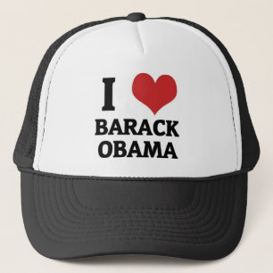 I Herz Barack Obama Truckerkappe