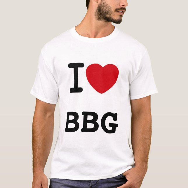 I Herz BBG T-Shirt (Vorderseite)