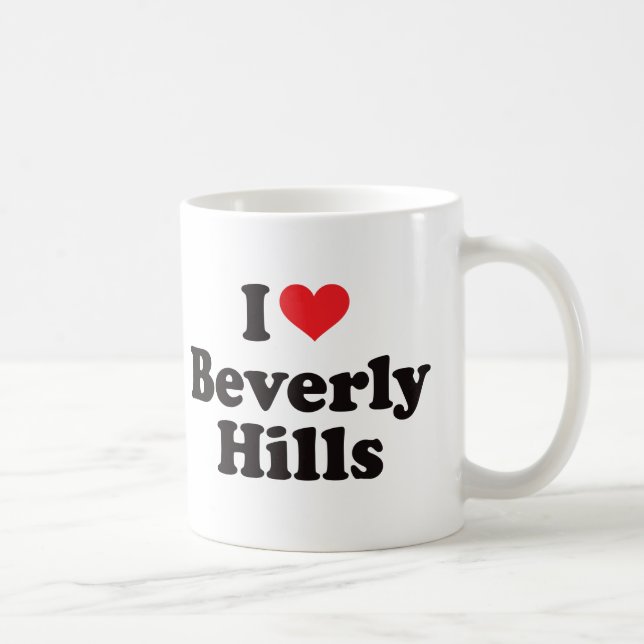 I Herz Beverly Hills Tasse (Rechts)