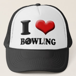 I Herz-Bowlings-Hut Truckerkappe