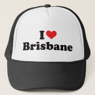 I Herz Brisbane Truckerkappe