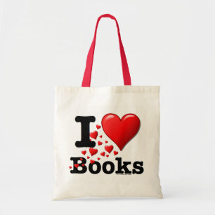I Herz-Bücher! I Liebe-Bücher! (Spur der Herzen) Tragetasche