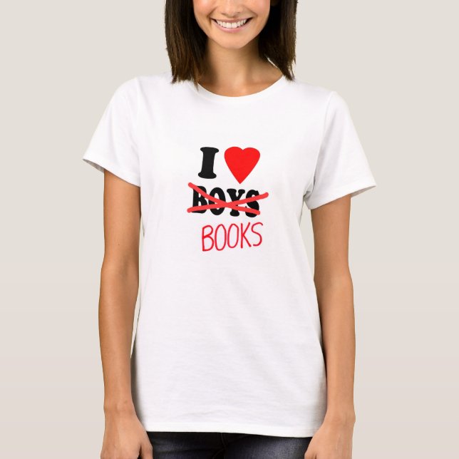 I HERZ-BÜCHER T-Shirt (Vorderseite)