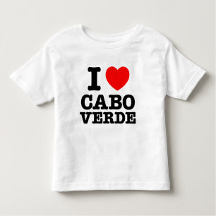 I Herz Cabo Verde Kleinkind T-shirt