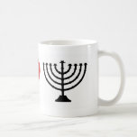 I HERZ CHANUKKA KAFFEETASSE<br><div class="desc">Von der "ich Herz" Reihe.</div>