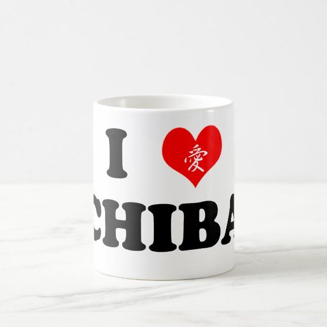 I Herz-Chiba-Tasse Tasse (Mittel)