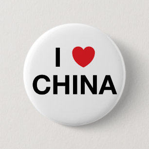 I HERZ-CHINA Abzeichen-Button Button