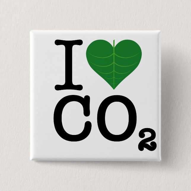 I Herz CO2 Button (Vorderseite)