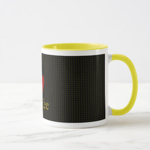 I Herz Coffee_Coffee Tasse (Schwarzes)