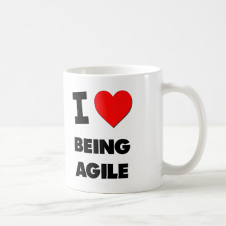 I Herz, das beweglich ist Tasse