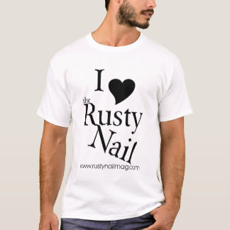I Herz der rostige Nagel-T - Shirt