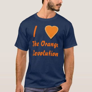 I (Herz) die orange Revolution T-Shirt