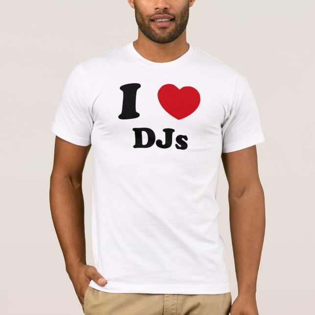 I Herz Djs T-Shirt (Vorderseite)