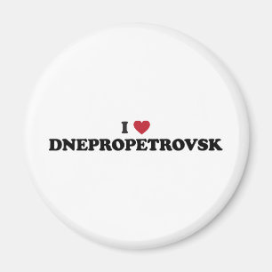 I Herz Dnipropetrovsk Ukraine Magnet