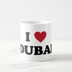 I Herz Dubai Arabische Emirate Tasse