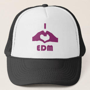 I Herz EDM Truckerkappe