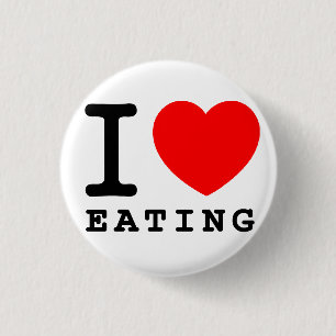 I Herz-Essen Button