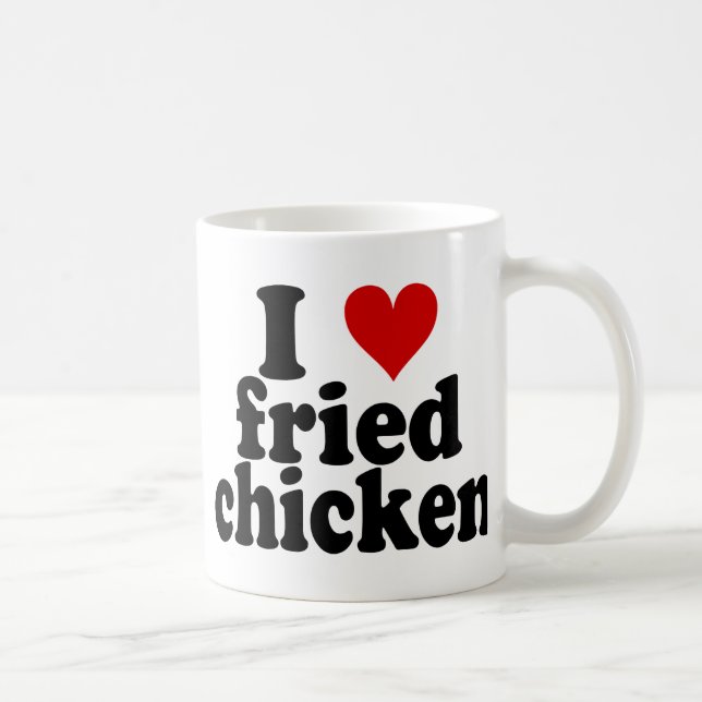 I Herz-gebratenes Huhn Tasse (Rechts)