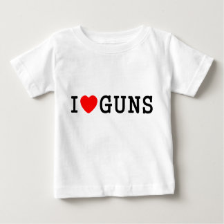 I Herz-Gewehre Baby T-shirt