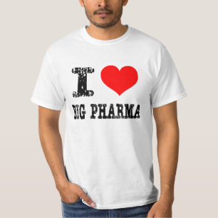 I Herz großes Pharma T-Shirt
