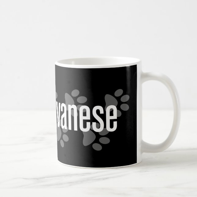 I (Herz) Havanese Tasse (Rechts)