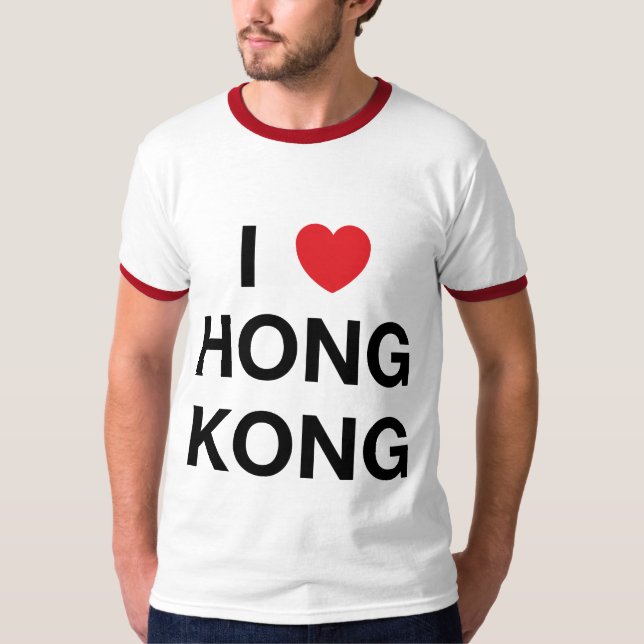 I HERZ-HONG- KONGT - Shirt (Vorderseite)