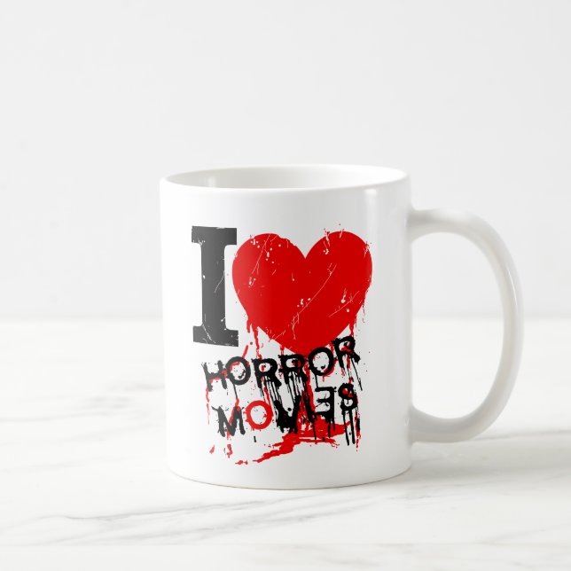 I HERZ-HORROR-FILME KAFFEETASSE (Rechts)