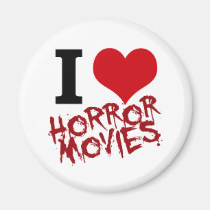 I Herz-Horror-Filme Magnet