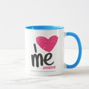 I Herz ich magentarot Tasse