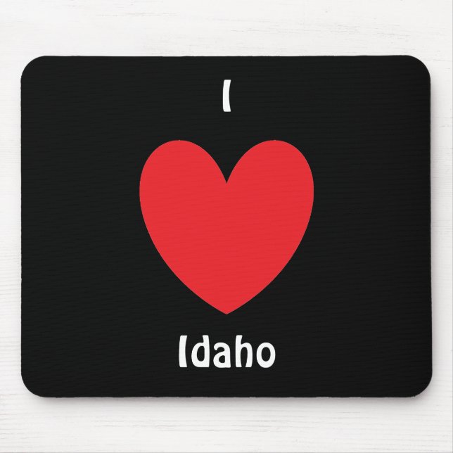 I Herz Idaho Mousepad (Vorne)