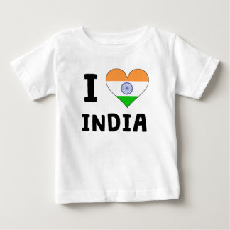 I Herz Indien Baby T-shirt