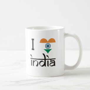 I "Herz" Indien - i-Liebe Indien Kaffeetasse