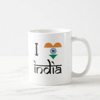 I "Herz" Indien - i-Liebe Indien Kaffeetasse