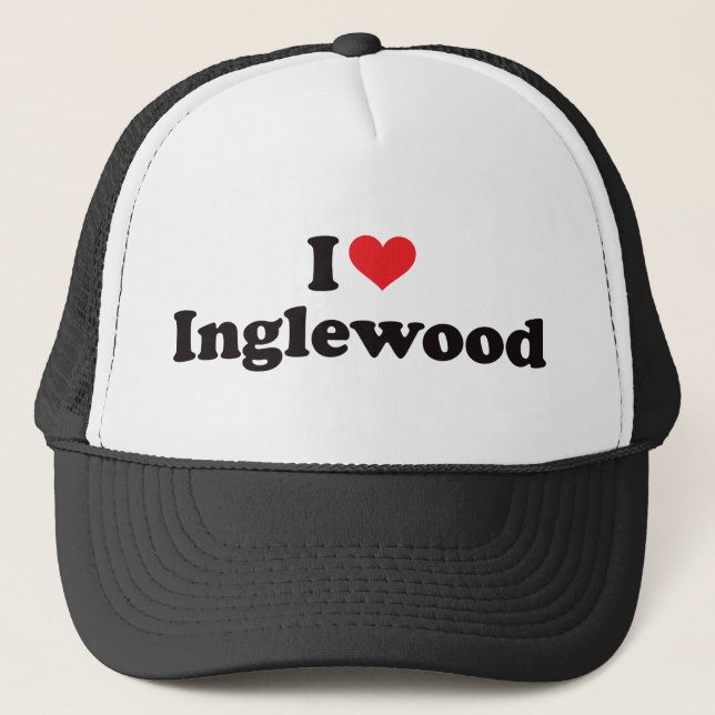 I Herz Inglewood Truckerkappe (Vorderseite)