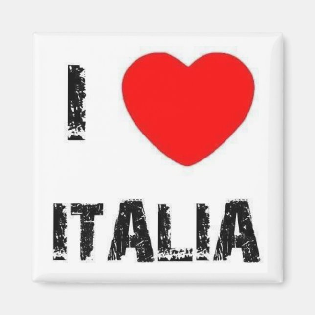 I [Herz] Italia Magnet (Vorne)