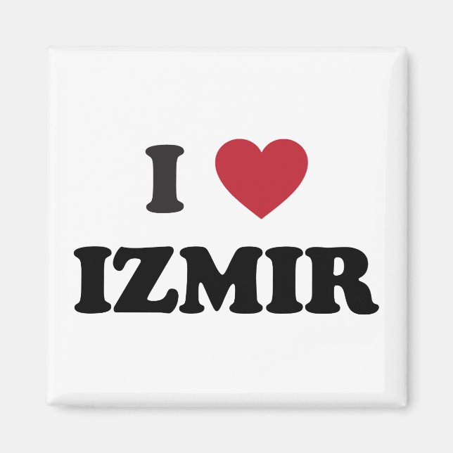 I Herz Izmir Türkei Magnet (Vorne)