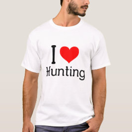 I (Herz) Jagd T-Shirt
