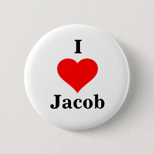 I Herz-Jakob-Knopf Button