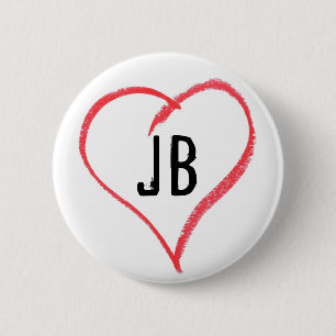 I Herz JB Button