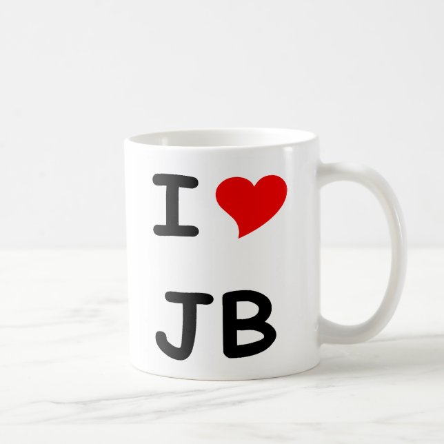 I HERZ JB TASSE (Rechts)