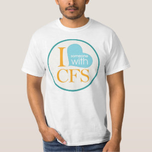 I {Herz} jemand mit CFS- T-Shirt