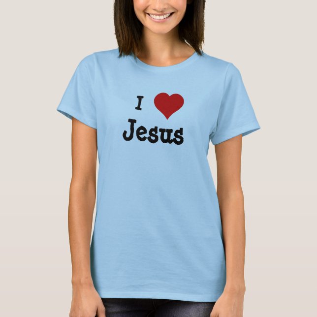 I Herz Jesus T-Shirt (Vorderseite)
