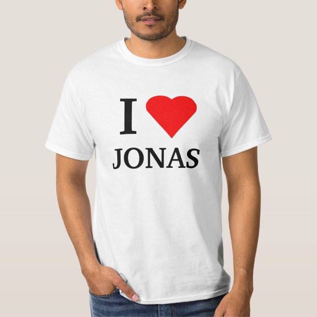 I Herz JONAS T-Shirt (Vorderseite)