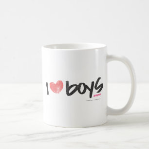 I Herz-Jungen-Rosa Tasse
