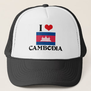 I HERZ KAMBODSCHA TRUCKERKAPPE
